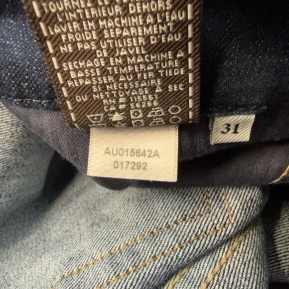 7 FOR ALL MANKIND Kimmie Bootcut Jean Size 31 Blue Made In USA - Picture 8 of 8